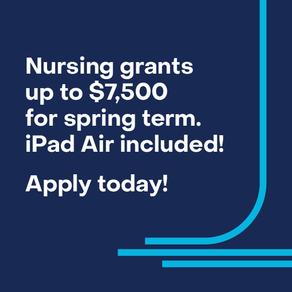 Nursing Grants available up to $7,500