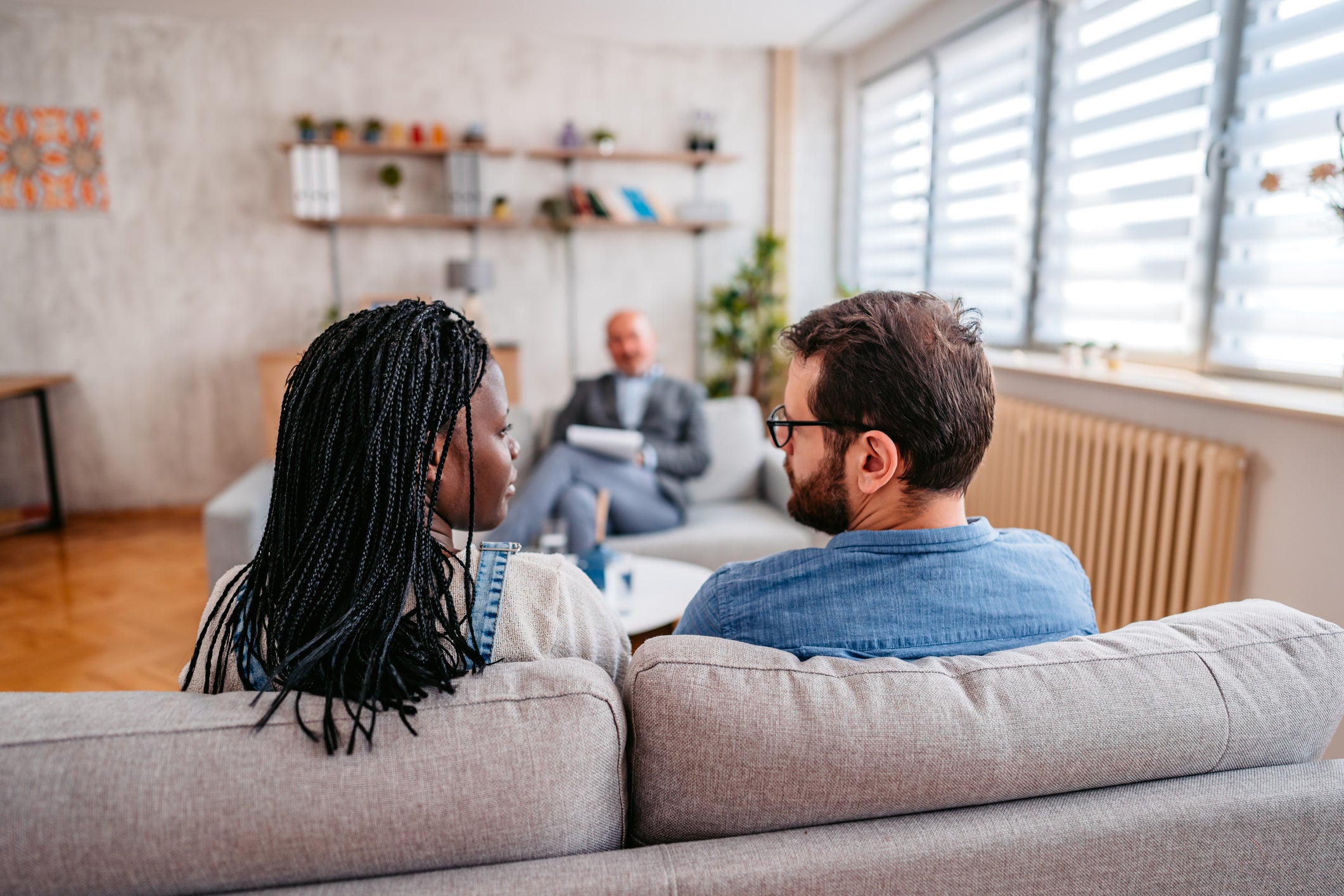 couple in therapy