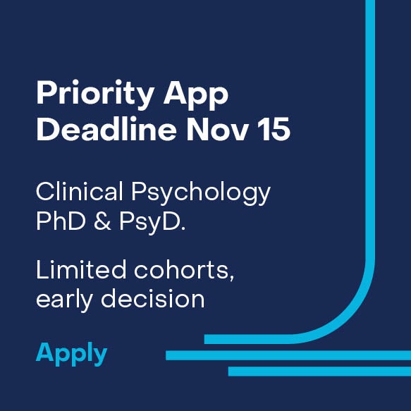 Priority Application Deadline banner ad: