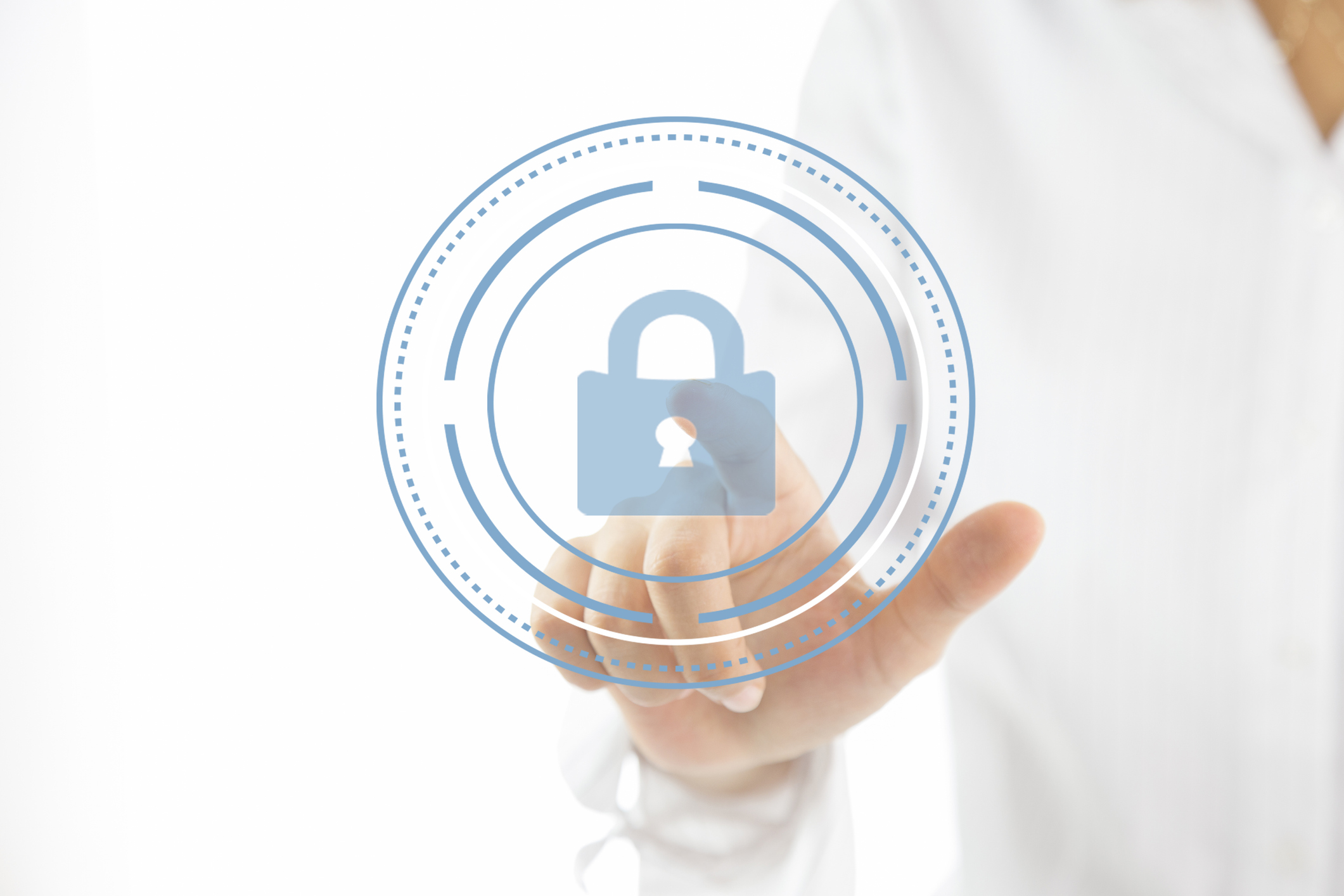 clicking privacy icon