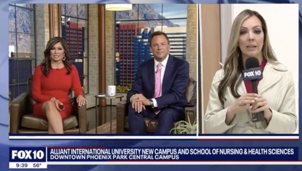 Fox 10 Live News Clip SNHS