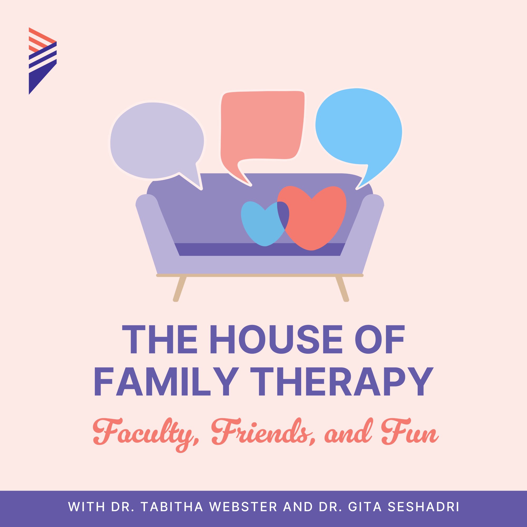 The House of Family Therapy podcast logo