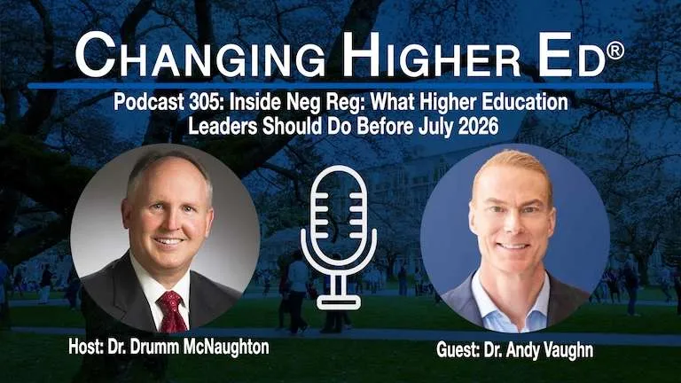 Inside Neg Reg: What Higher Education Leaders Should Do Before July 2026